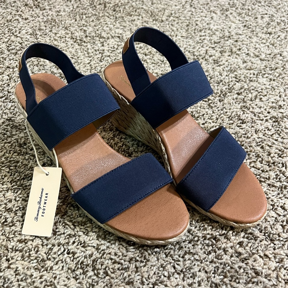 NWT Tommy Bahama espadrille sandals size 7